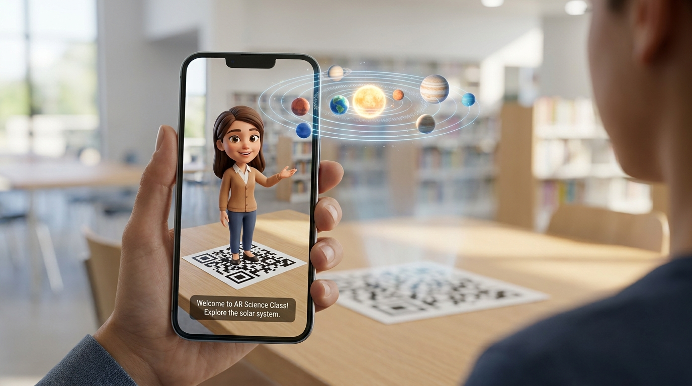 AR-Avatar im Wohnraum